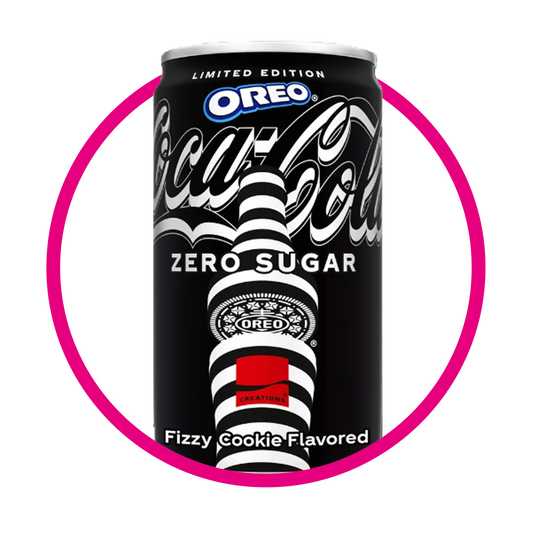 Lata de Coca Cola Oreo Zero Sugar 222 ml