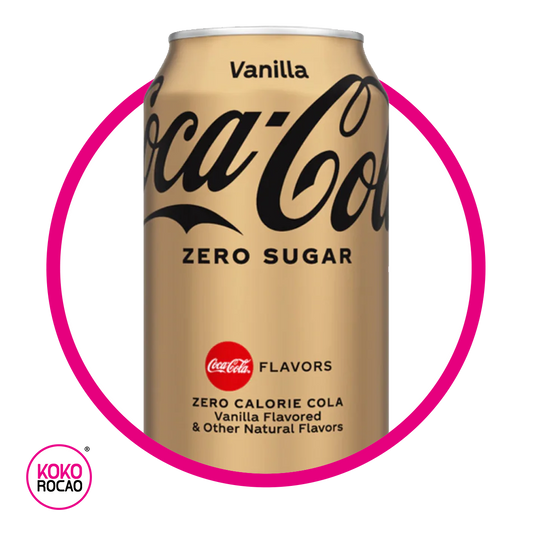 Lata de Coca Cola Vainilla Zero Sugar 355 ml