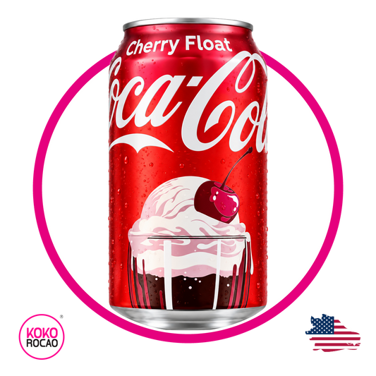 Lata de Coca Cola Cherry Float 355 ml