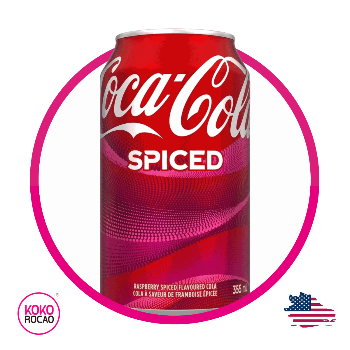 Lata de Coca Cola Spiced 355 ml