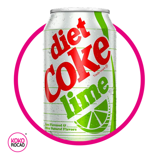 Lata de Coke Diet Lime 355 ml