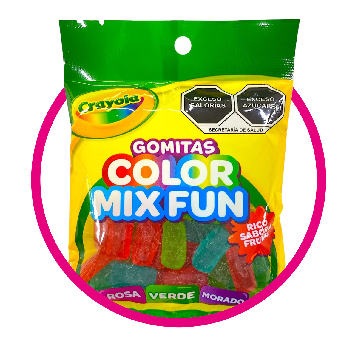 Bolsa de Crayola Yummy Colors 80 g