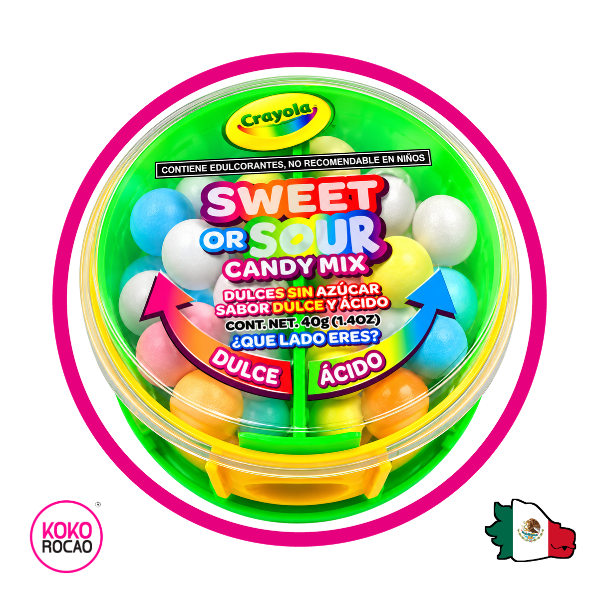 Bote de Crayola Sweet&Sour 40 g
