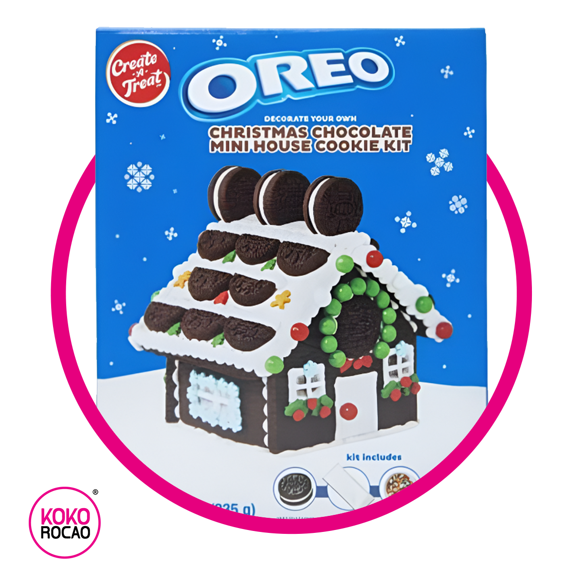 Caja de Create a Treat Oreo House 235 g