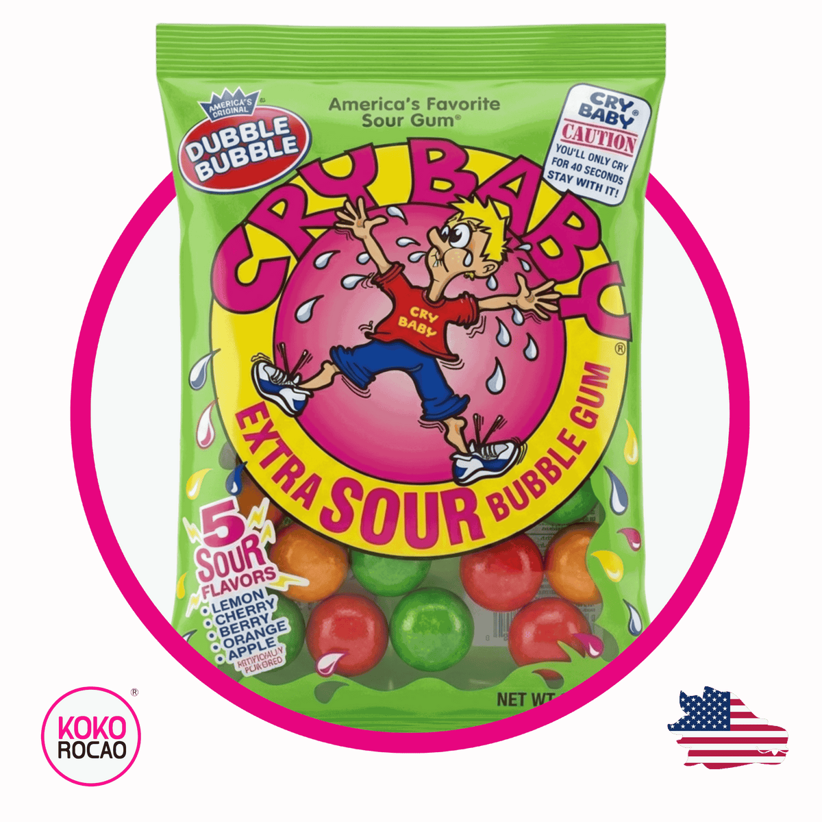 Cry Baby Bubble Gum 94 g