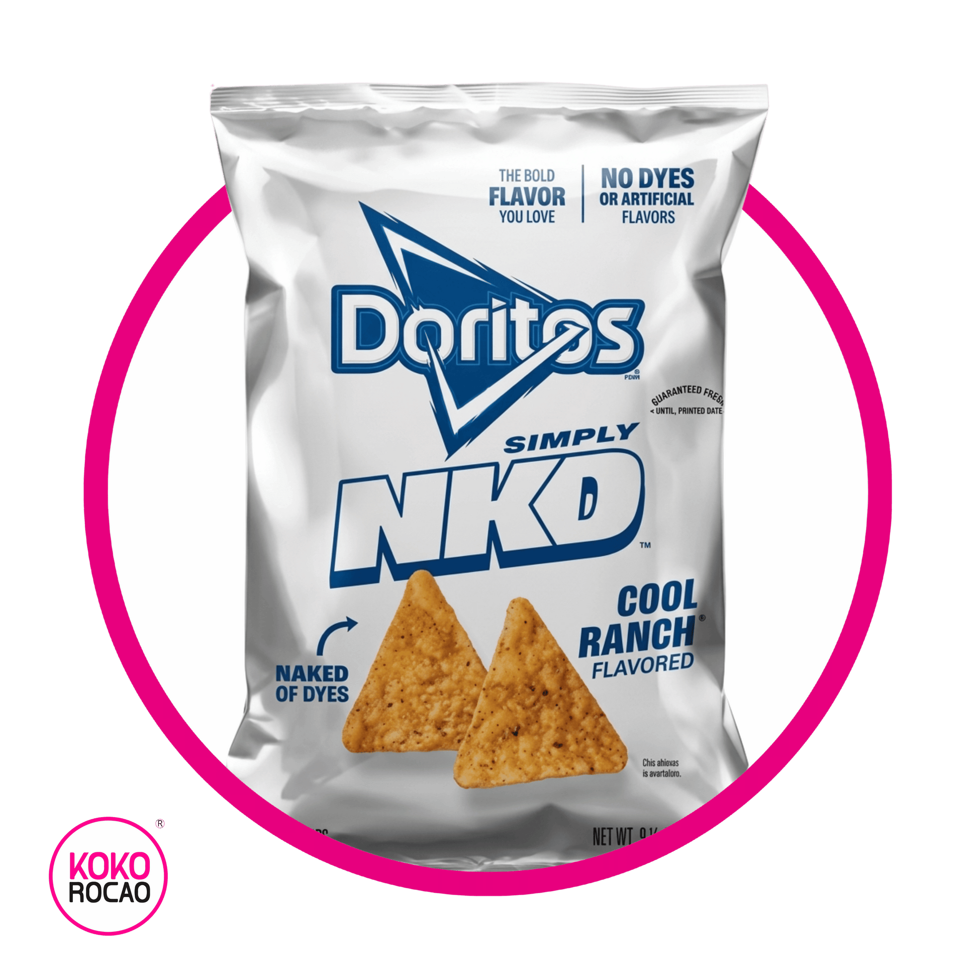 Bolsa de Doritos Cool Ranch Nkd 262.2 g