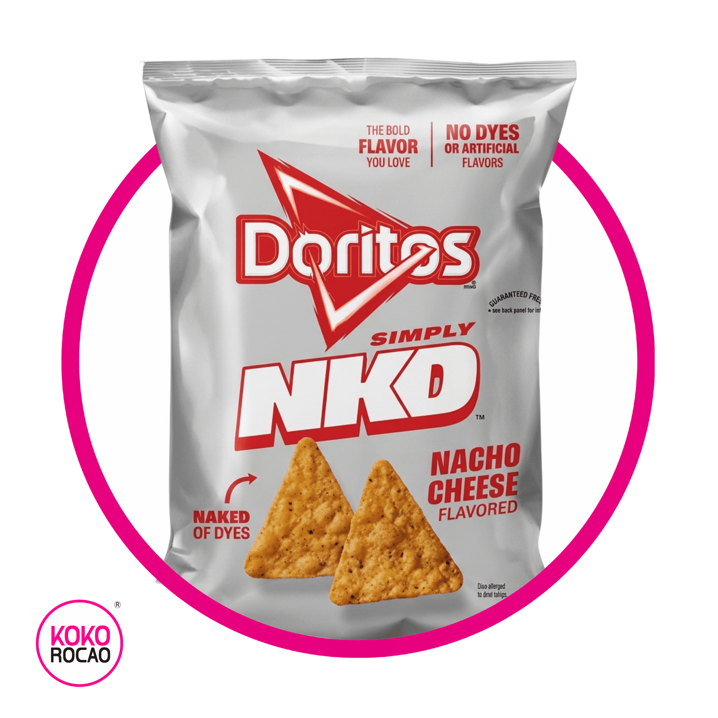 Bolsa de Doritos Nacho Cheese Nkd 262.2 g