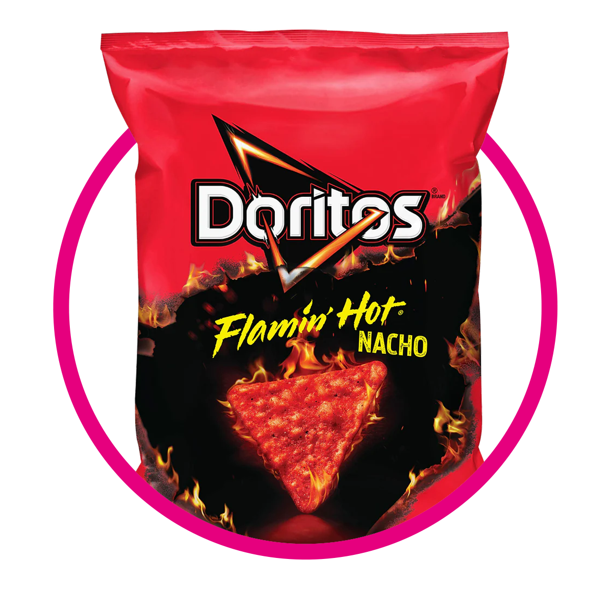 Bolsa de Doritos Flamin Hot Nacho 262.2 g