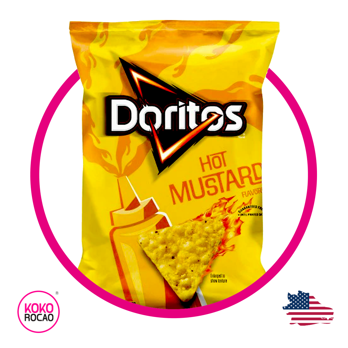 Bolsa de Doritos Hot Mustard 262.2 g