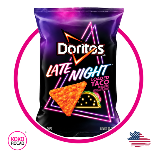 DORITOS LATE NIGHT LOADED TACO SNACKS BOLSA 255.1GR