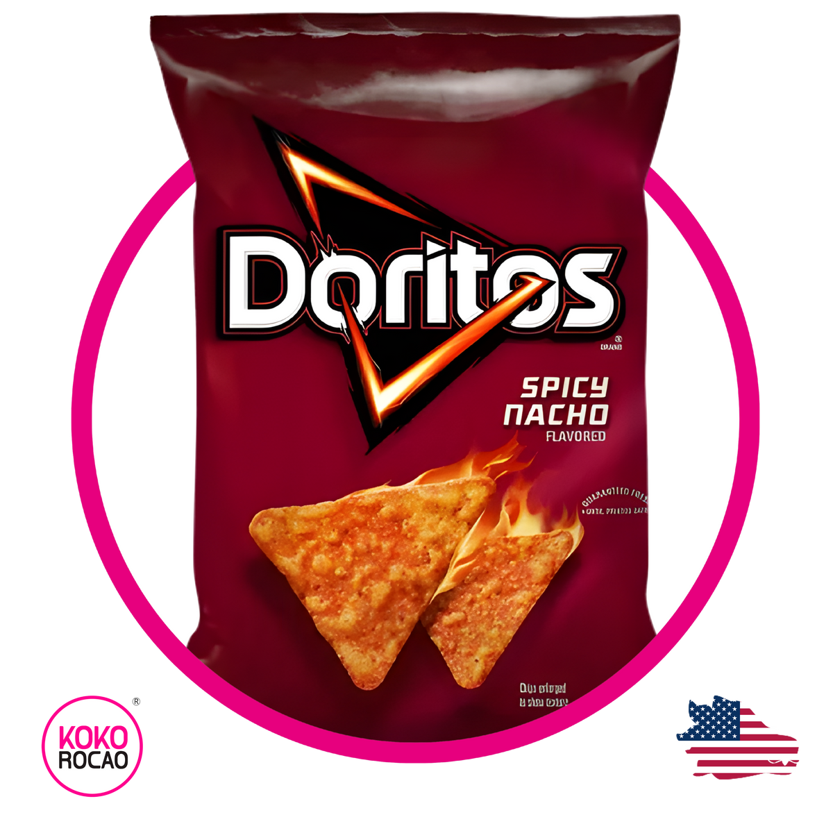Bolsa de Doritos Spicy Nacho 262.2 g
