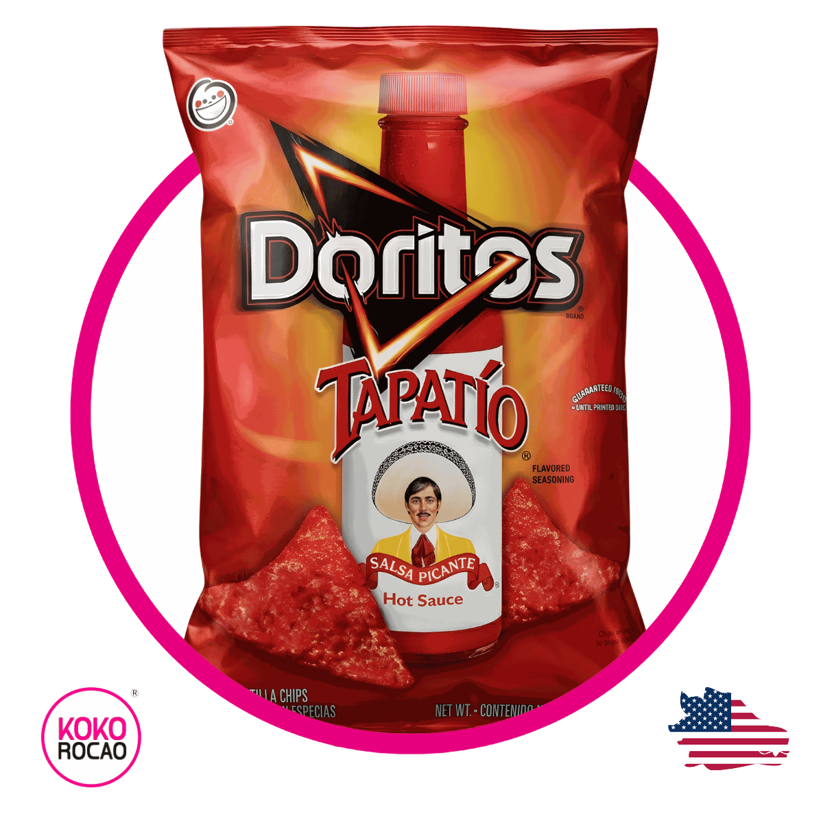 Bolsa de Doritos Tapatio 262.2 g