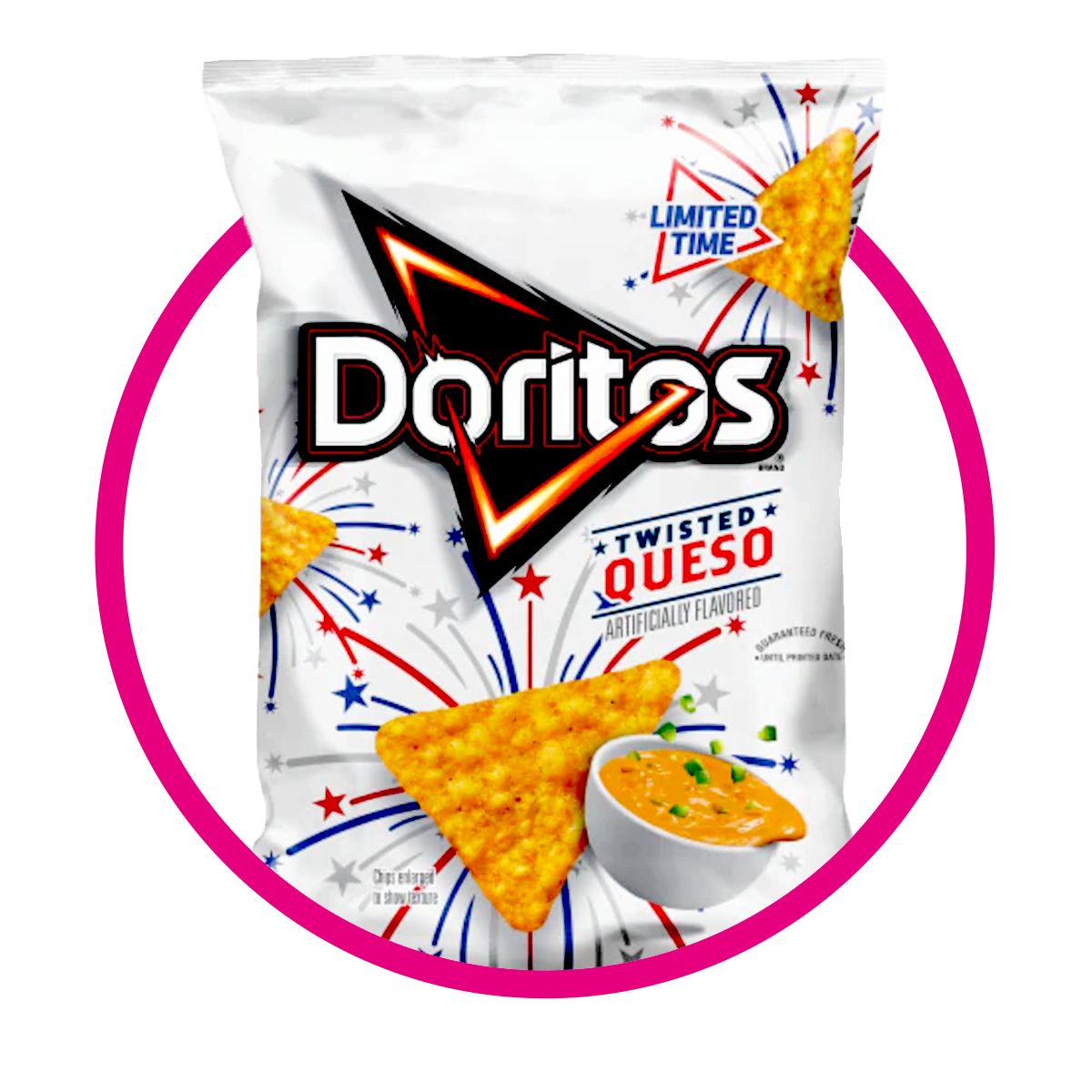 Bolsa de Doritos Twisted Queso 255.1 g