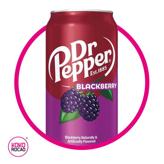 Lata de Dr Pepper Black Berry 355 ml