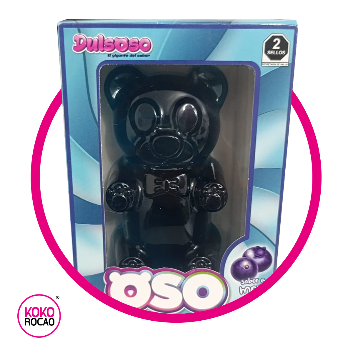 Caja de Dulsoso Blue Berry 200 g