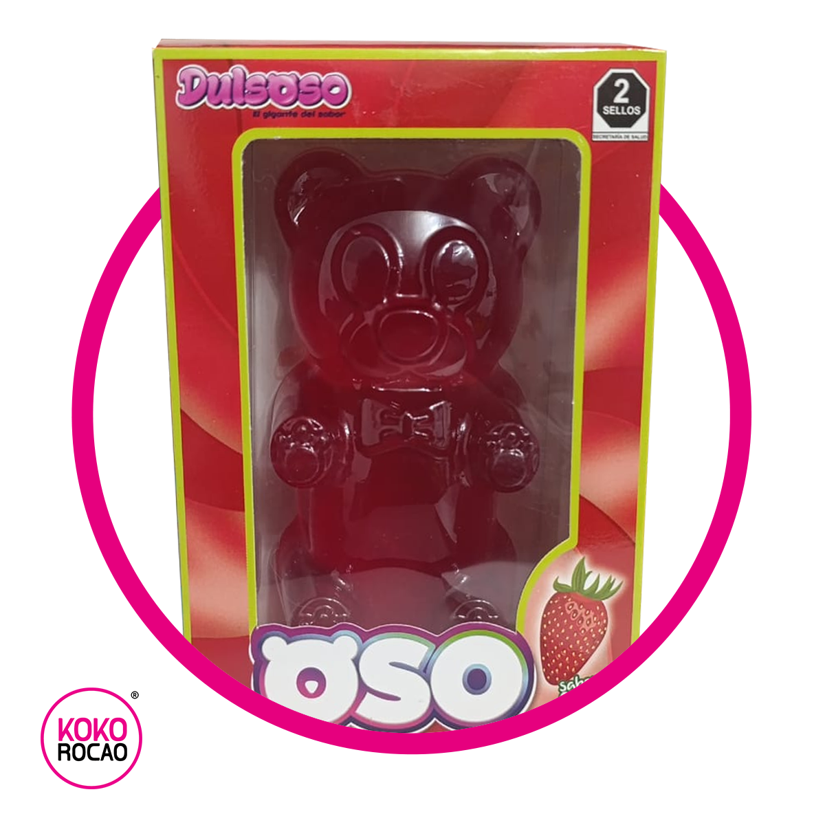 Caja de Dulsoso Strawberry 200 g
