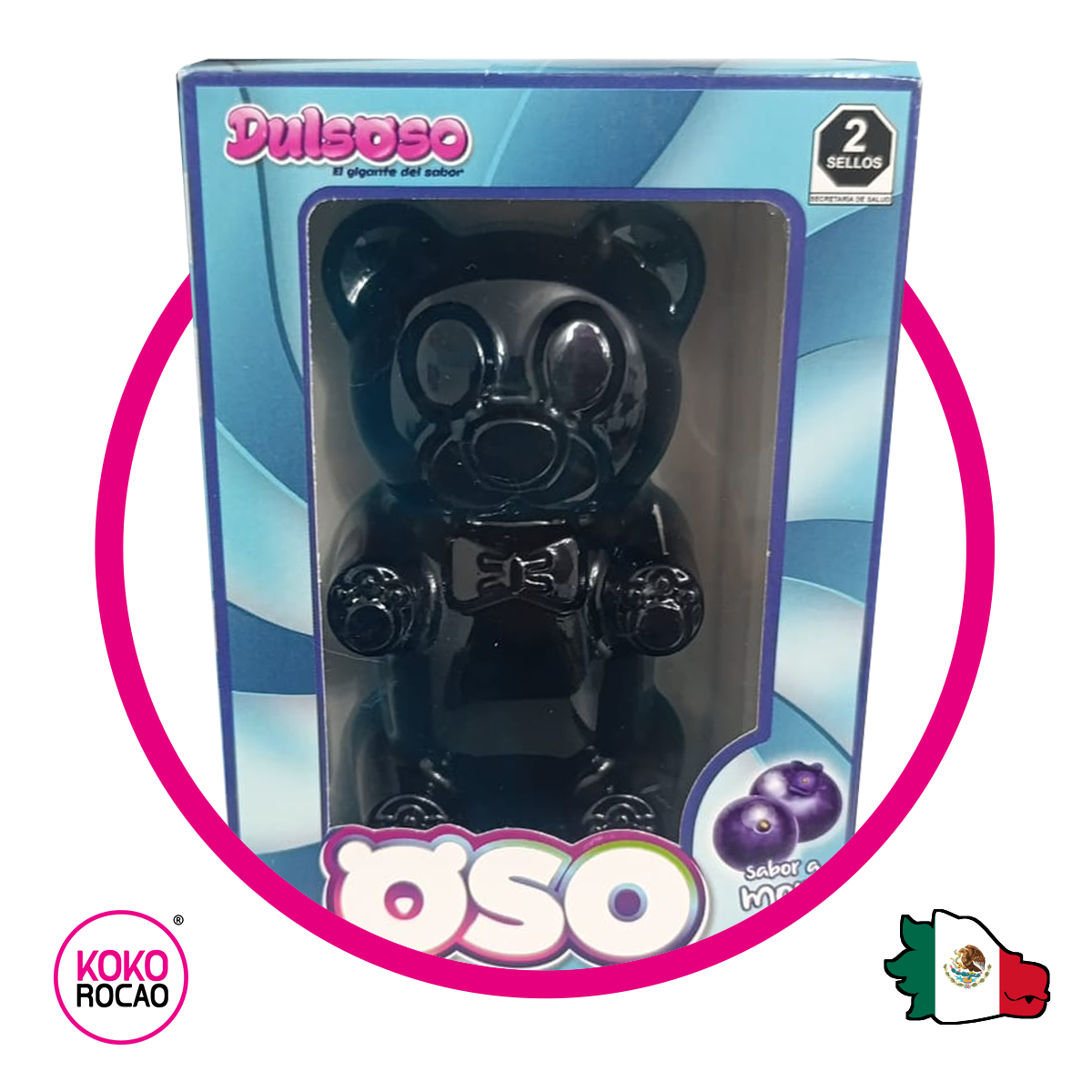 Caja de Dulsoso Blue Berry 200 g