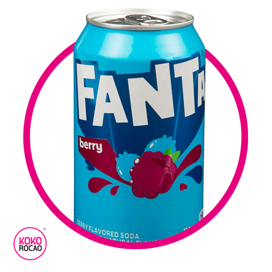 Lata de Fanta Berry Libre Cafeina 355 ml