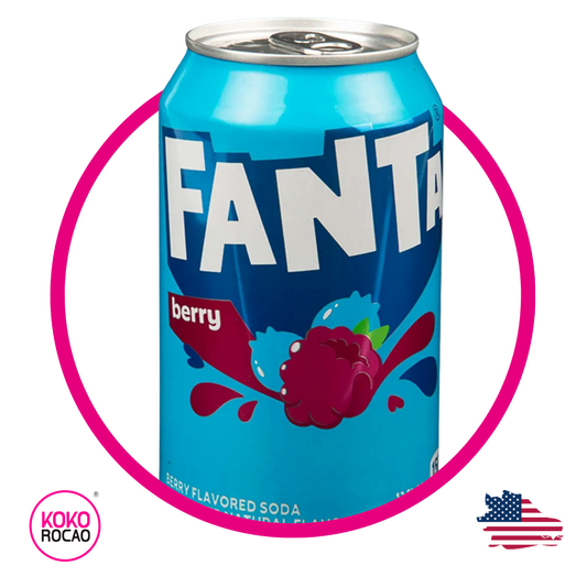 Lata de Fanta Berry Libre Cafeina 355 ml