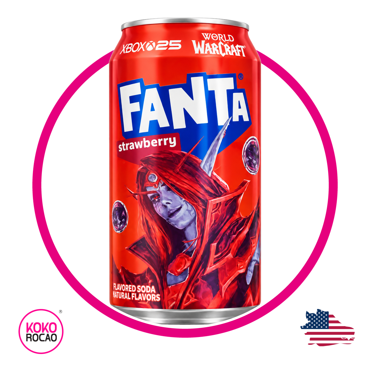 FANTA FRESA LIBRE CAFEINA LATA 355ML
