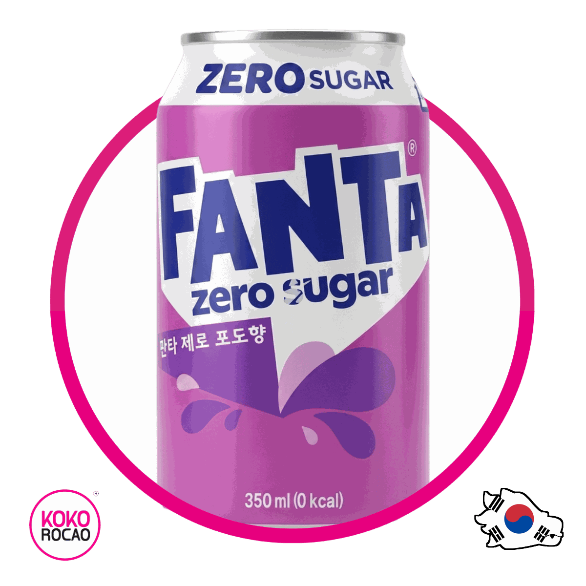 Fanta Zero Uva 350 ml