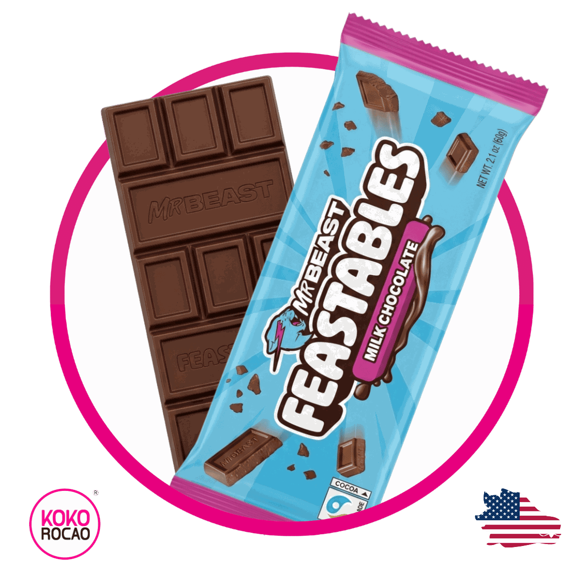 Feastables Mr Beast Barra 60 g