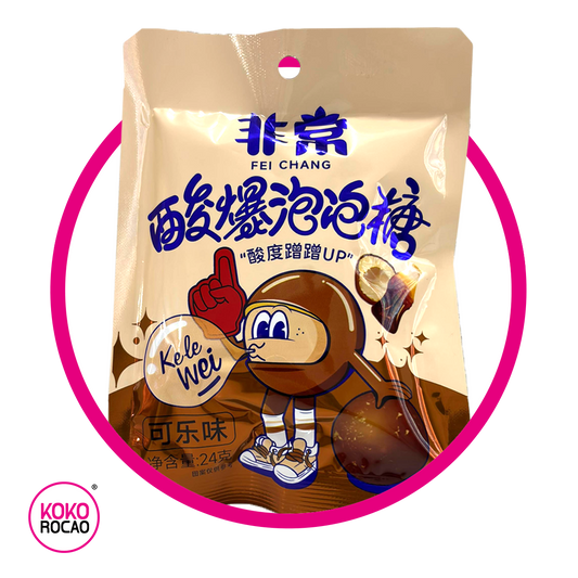 Bolsa de Fei Chang Coca Cola Bubble Gumm 24 g