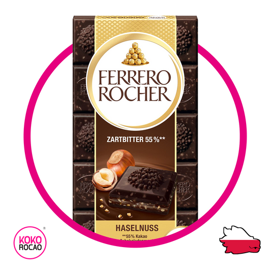 Caja de Ferrero Rocher Dark Hazelnut 90 g