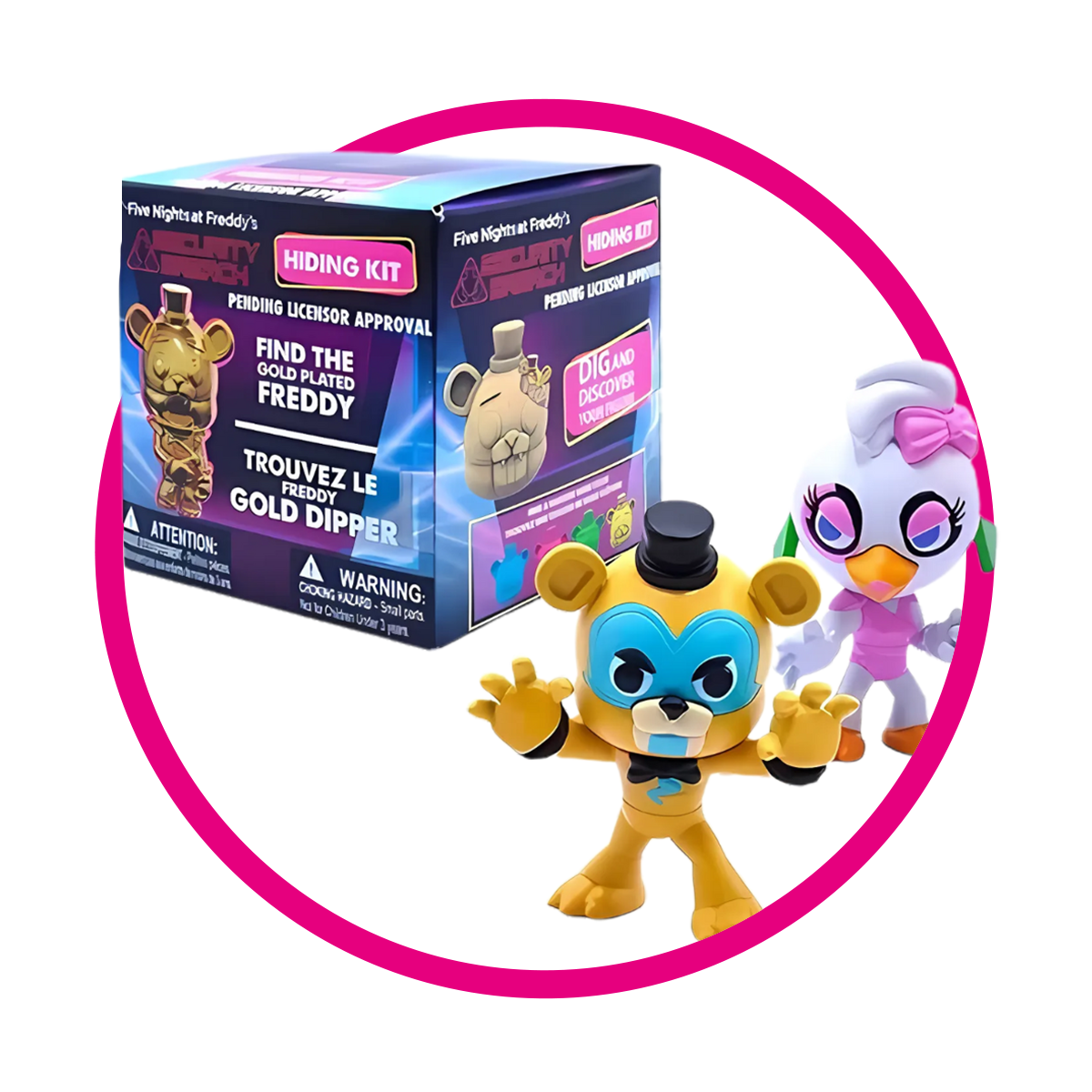 Five Nigths At Freddys Hiding Dig Kit