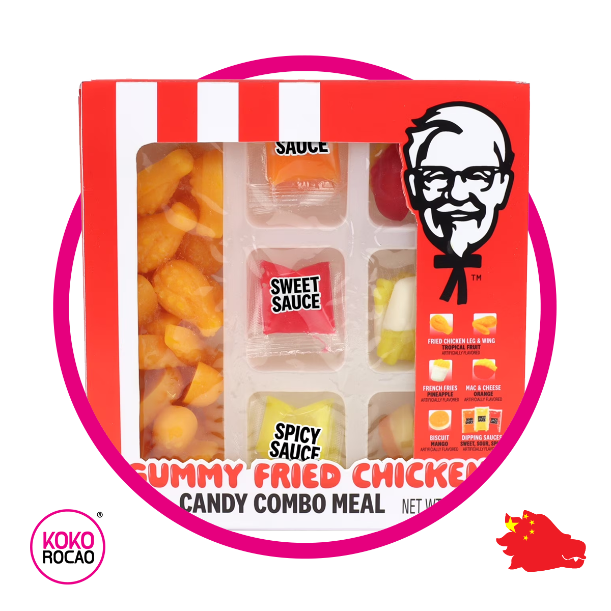 Caja de Frankford KFC Combo Meal 201 g