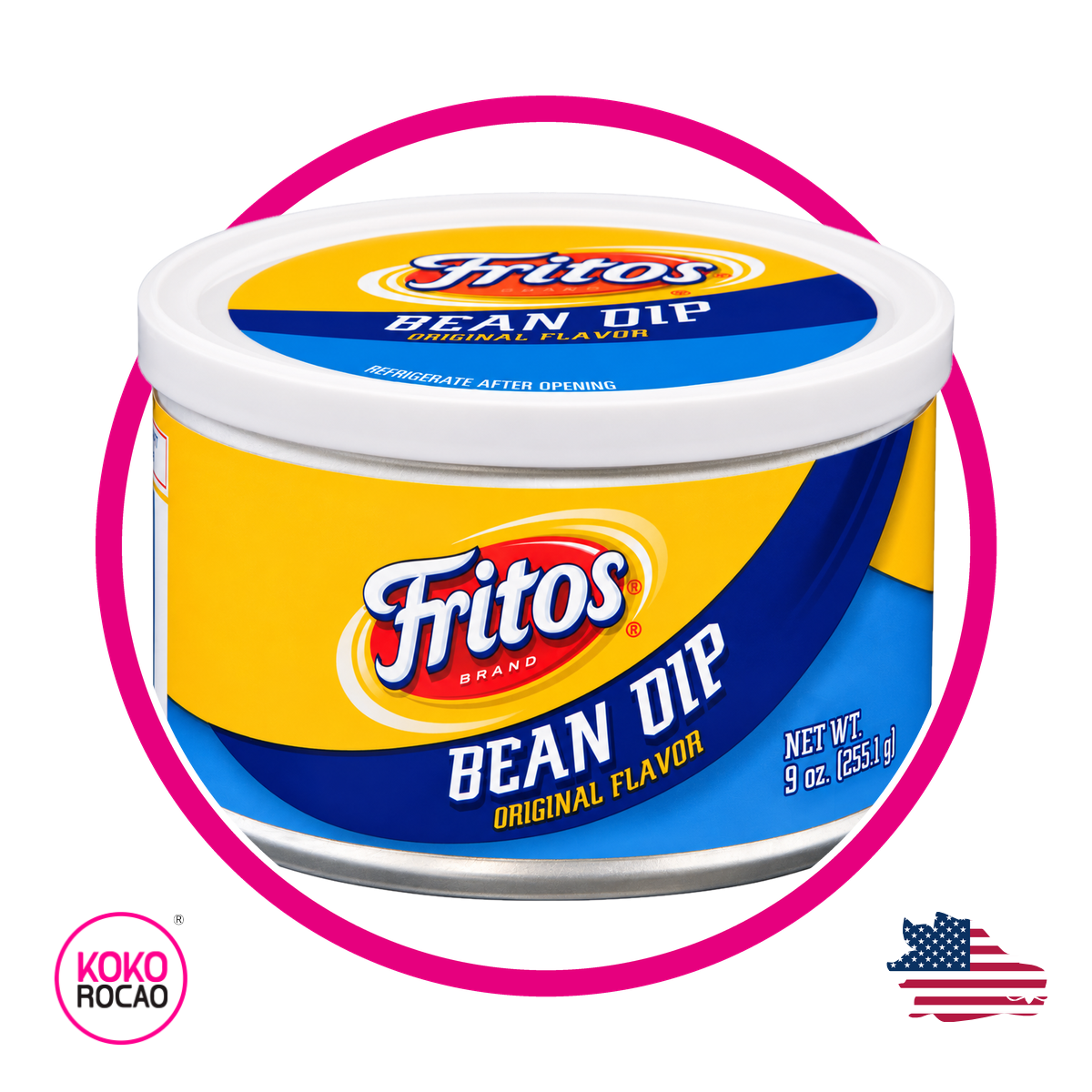 FRITOS BEAN DIP SNACKS LATA 255.GR