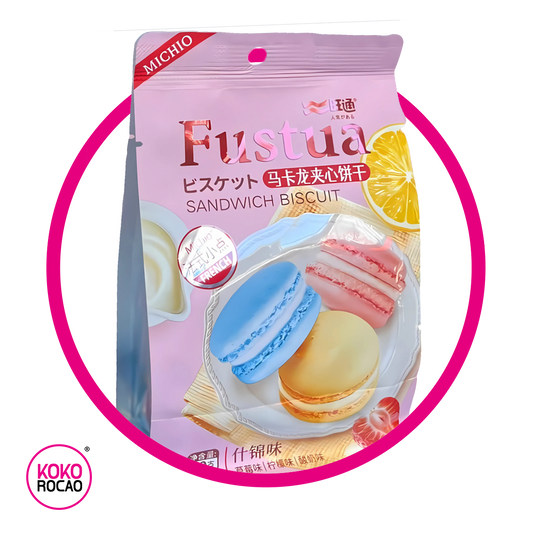 Bolsa de Fustua Sandwich Biscuit 80 g