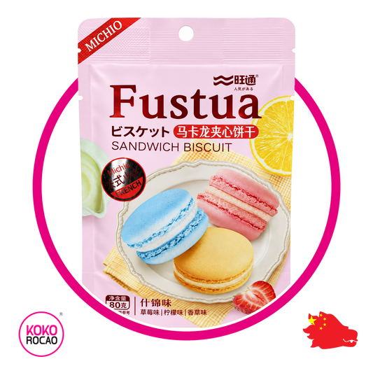Bolsa de Fustua Sandwich Biscuit 80 g