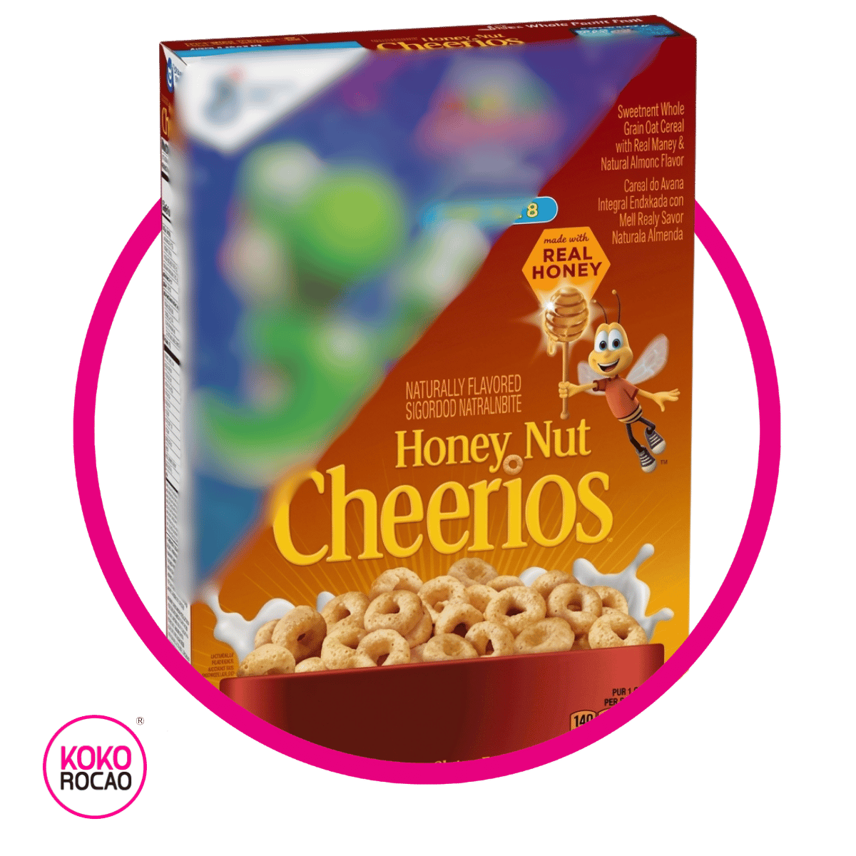 Caja de General Mills Cheerios Yoshi 306 g