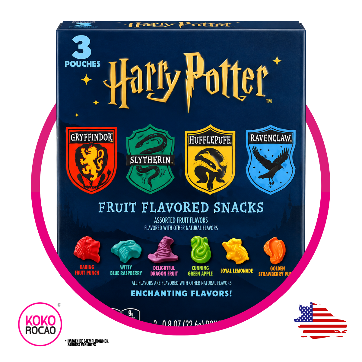 GENERAL MILLS HARRY POTTER GUMMIES CAJA 68GR