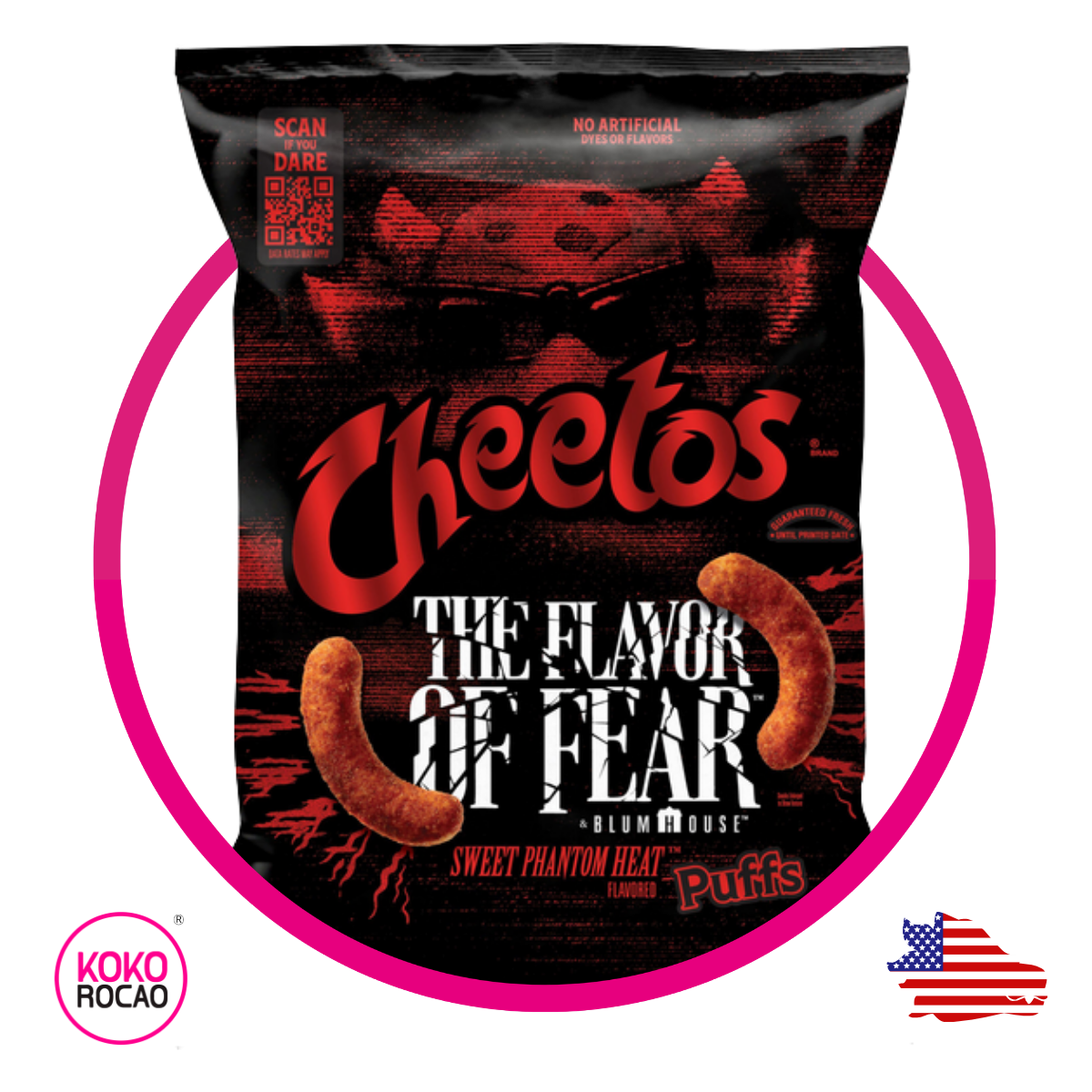 CHEETOS PUFF SWEET PHANTOM HEAT 226.8G