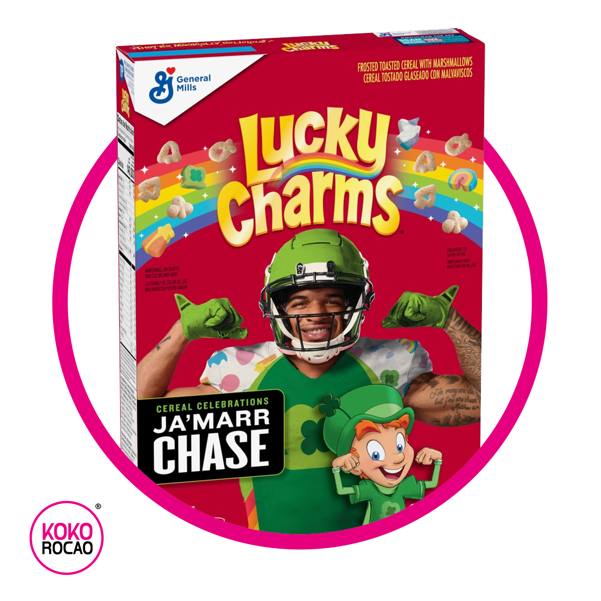 Caja de General Mills Lucky Charms 527 g