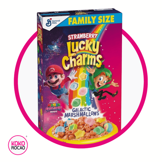 Caja de General Mills Lucky Charms Mario 527 g