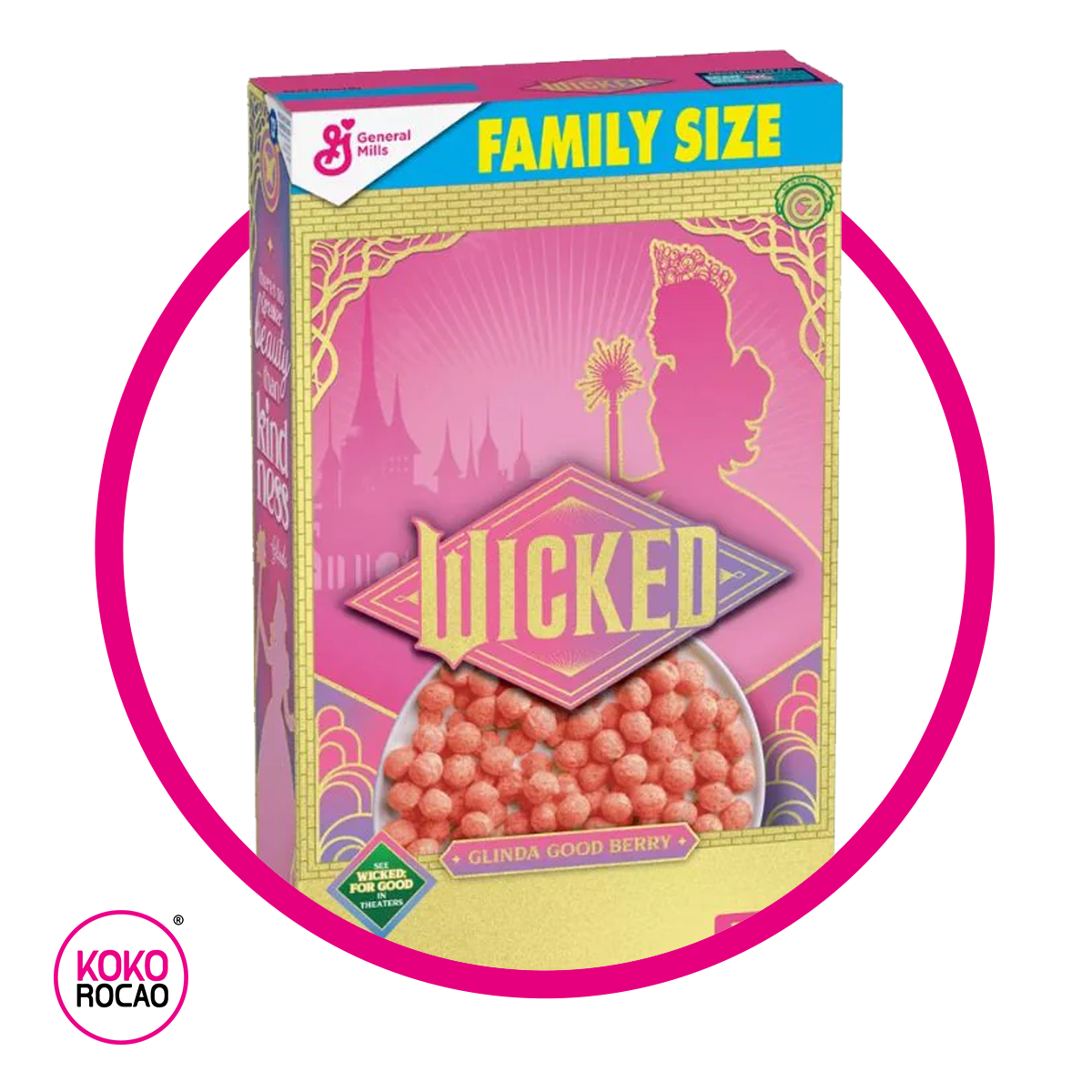 Caja de General Mills Wicked Glinda 513 g