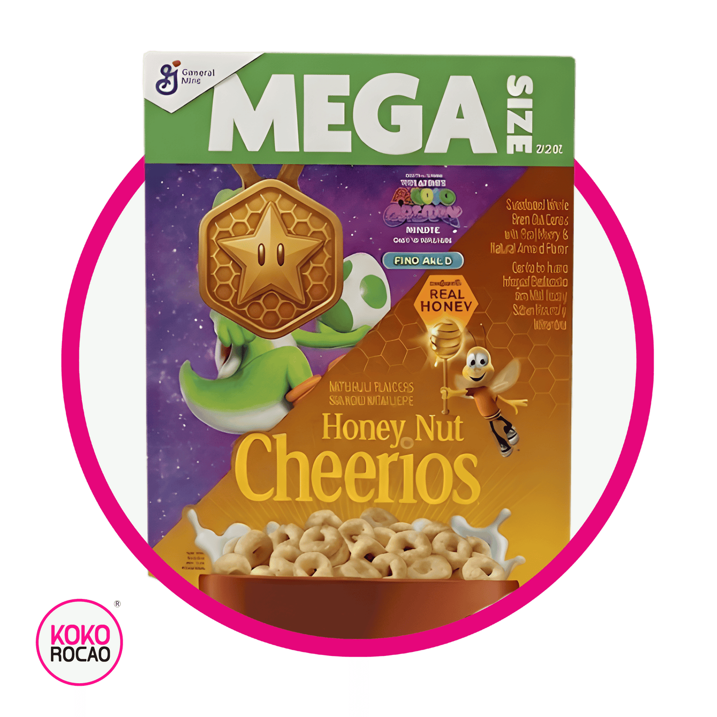 Caja de General Mills Yoshi Cheerios 771 g