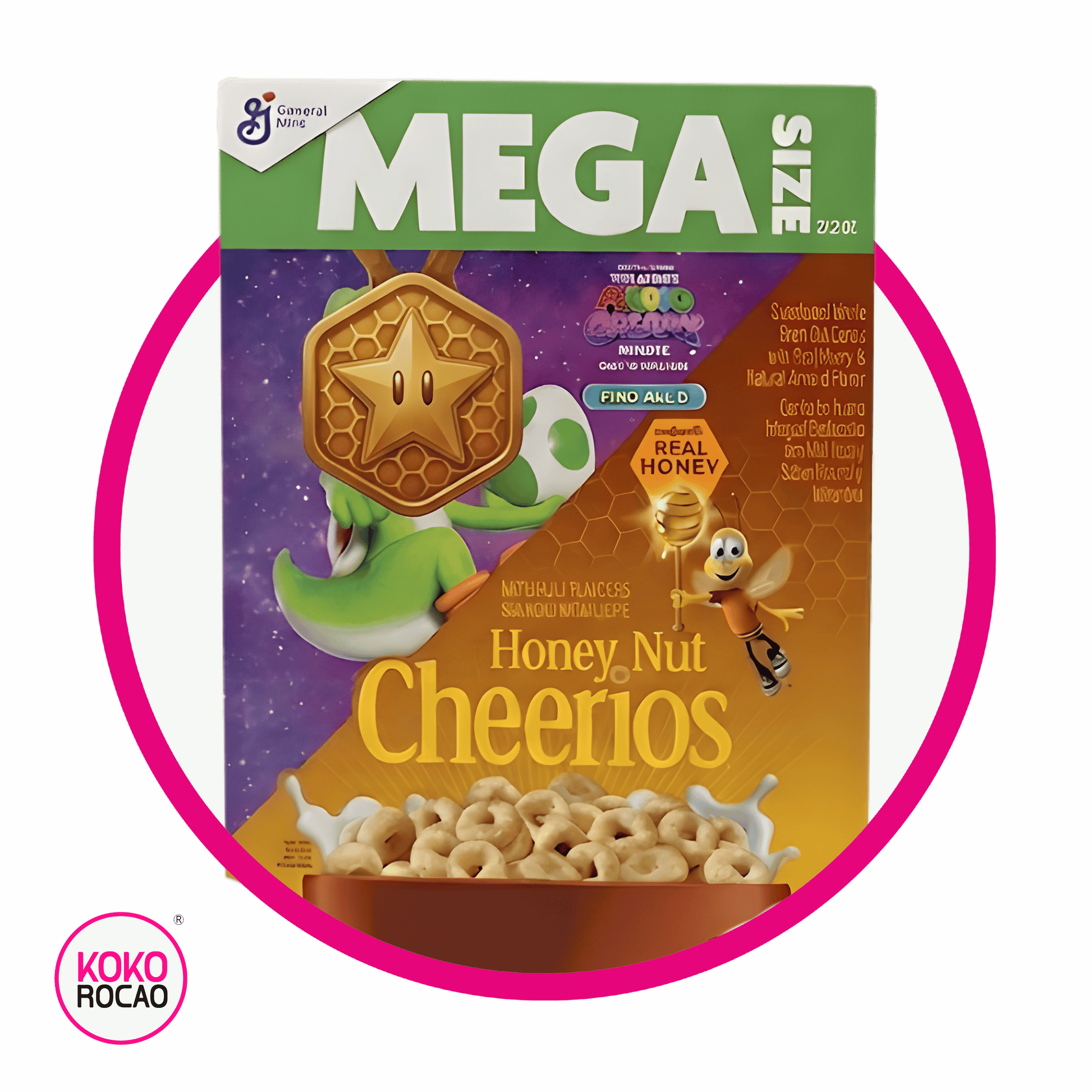 Caja de General Mills Yoshi Cheerios 771 g