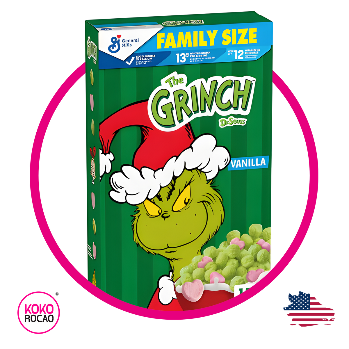 Caja de General Mills The Grinch 447 g