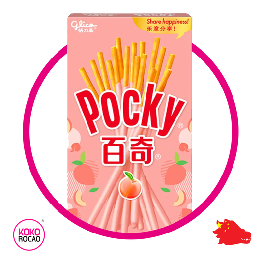 Caja de Glico Pocky Peach 55 g