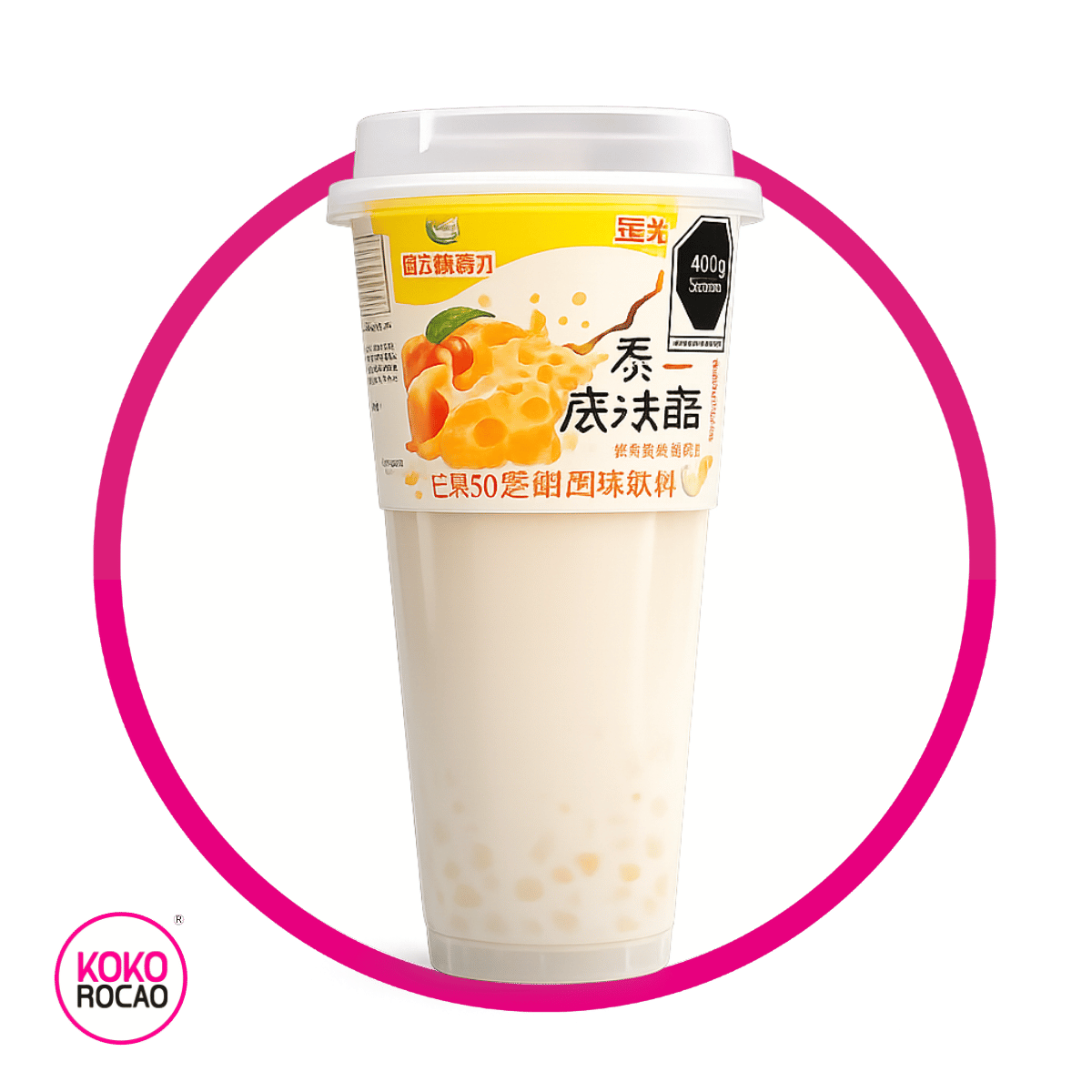 Guandong Lihal Peach &Cheese Vaso 520 ml