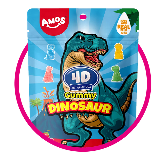 Bolsa de 4D Dinnosaur 100 g