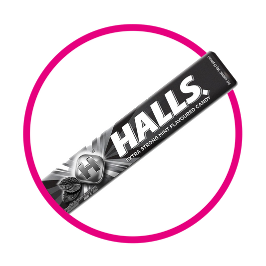 Paquete de Halls Black 34 g
