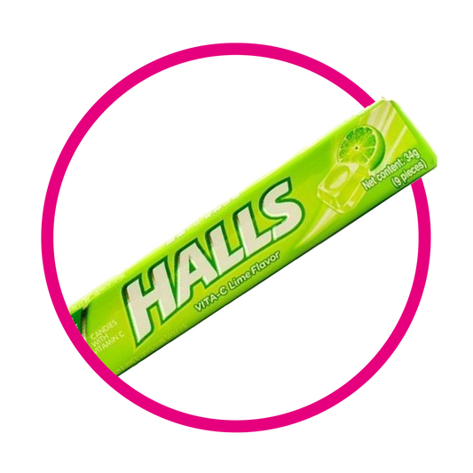 Paquete de Halls Green Lemon 34 g