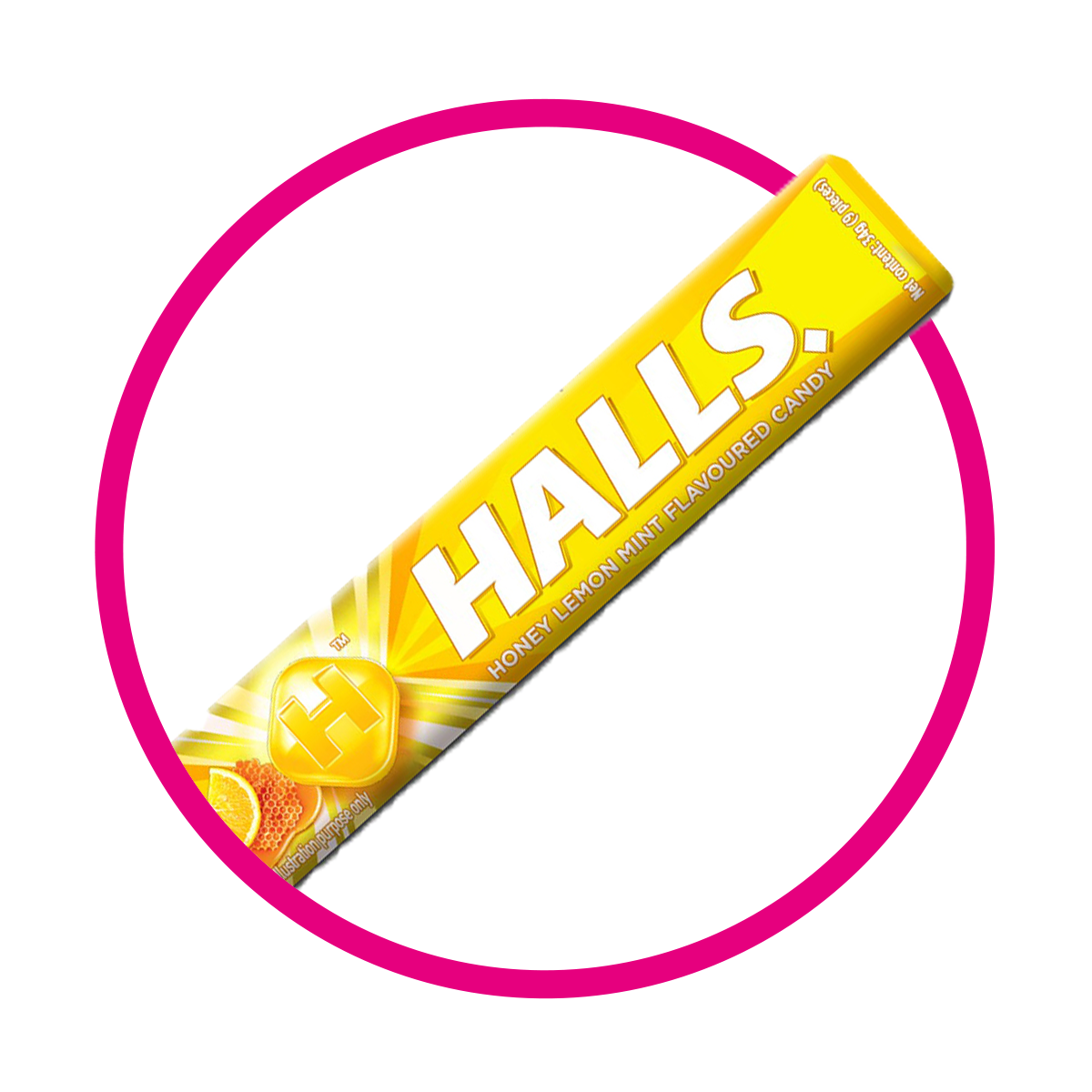Paquete de Halls Yellow Lemon&Honey 34 g