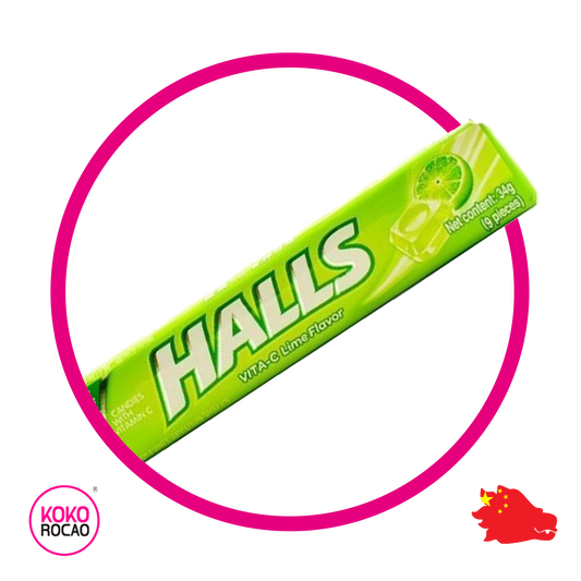 Paquete de Halls Green Lemon 34 g