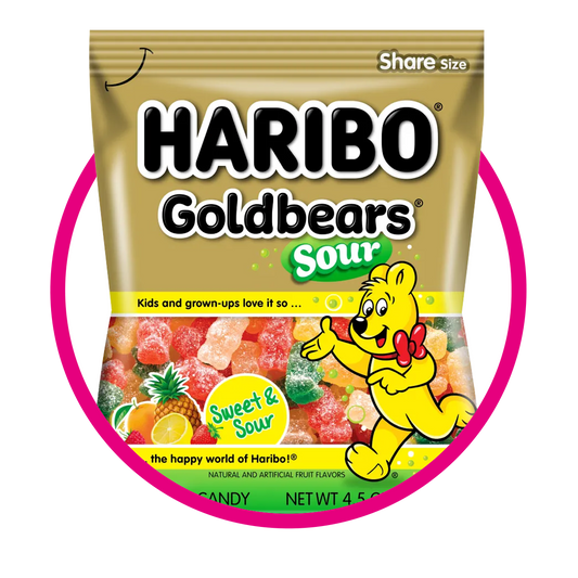 Bolsa de Haribo Goldbears Sour 127 g
